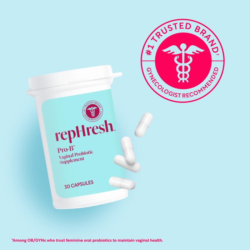 RepHresh Pro-B Women's Probiotic, Probiotic Supplement for Women, 30 Oral
