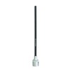 BONDHUS No.43664 Hex Socket Bit, 0.2 inches (5 mm), Insertion Angle: 0.4 inches (9.5 mm), Total Length: 2.6 inches (66 mm), Bit Total Length: 5.9 inches (150 mm), Black Dyed Treatment