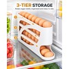 3 Tier Refrigerator Egg Storage Organizer – 28–30 Egg Capacity