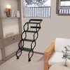 4 Steps Wall Mounted Folding Ladder, Indoor and Outdoor Step