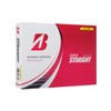 Bridgestone Super Straight Golf Balls, 2023 Model, 12 Balls, Yellow
