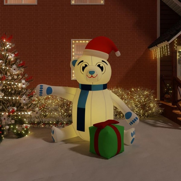 Udorich Create a Festive Display with Inflatable Christmas Teddy Bear,