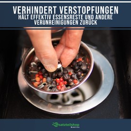 Universal Strainer Basket Sink Diameter 81 mm Strainer Basket Valve Sink Drain Plug