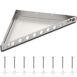 Floating Corner Shower Bench Kit-Customizable Appearance Corner Bench Seatin (22"x22"x31")