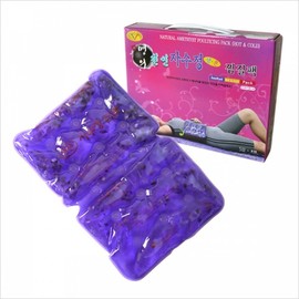 Natural amethyst compress (SW-215) Cold and hot compress for waist, shoulders, knees, neck, abdomen, stomach cold and warm