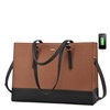 LOVEVOOK Laptop Bag for Women, Fashion Computer Tote Bag 15.6