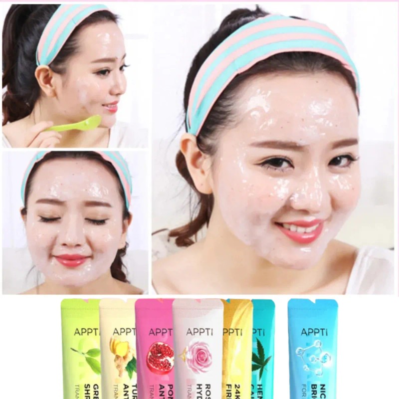 Mascarilla Jelly Hidroplastica Hidratación 10pzs