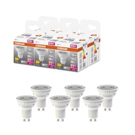 OSRAM LED Spotlight PAR16 55 with Three Light Colours, GU10, 4.2 W, 400 lm, 2700 K - 6500 K, Warm, Cold and Daylight White, Colour Temperature Change, Very Low Energy Consumption, Long Service Life,