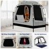 Blackout Twin Bed Tent, Mindful Design for Autistic People Sleeping