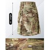 GSGGIG Men's Kilt, Camo Scottish Outdoor Utility Kilt, 23" Length