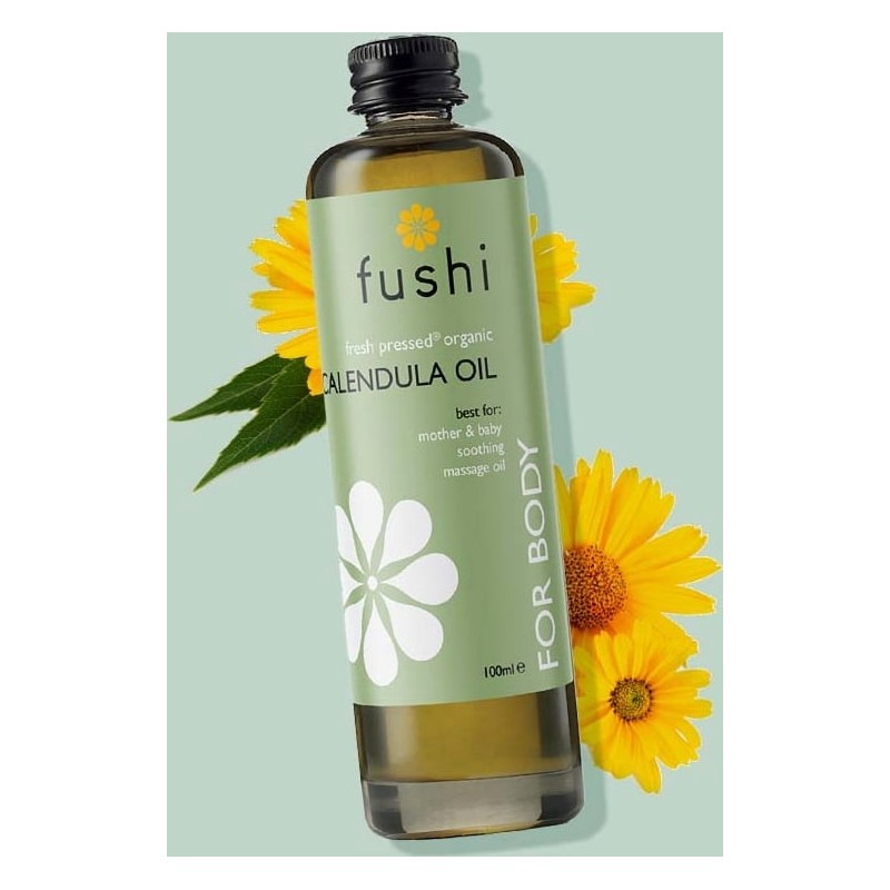 fushi Organic, Triple Infused Calendula Oil, 100 ml