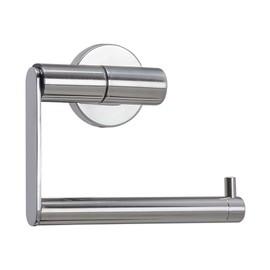 Tiger Boston Toilet Roll Holder, Stainless Steel Polished, Chrome, 13.7 x 10.8 x 6.3 cm