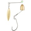 FUJIWARA Spin Bomb Lure 0.2 oz (7 g), Gold.