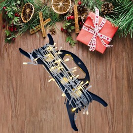 Taefaba 8PCS Christmas Light Storage Holder, All-Purpose Holiday Light Storage,Christmas Light Organizer for String Lights, Extensions Cords, Garland, Beads and More