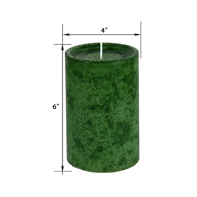 4 x 6 Inch Inch SLD Holiday Fores Scented Pillar
