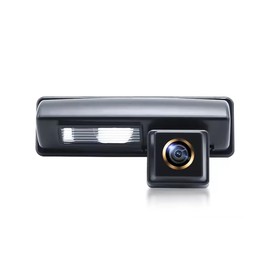 aSATAH AHD/CVBS Car Rear View Camera's Fisheye Lens License Plate Lamp-Camera with RCA Cable & Vehicle Camera for Lexus IS300 IS200 ES300 ES330 GS400 GS430 HS250h/Toyota Aurion Camry XV40 (CVBS-AHD)