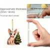 Christmas Advent Calendars 2026, 2D Cute Cat Acrylic Ornaments