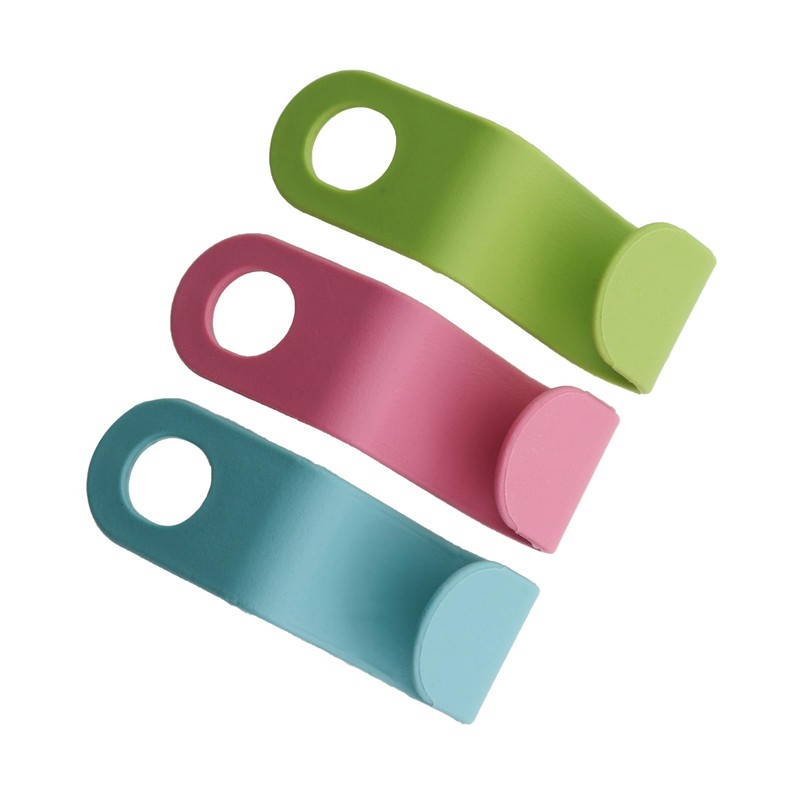 Guifeng 50PCS 46x17mm Mixed Colours Hanger Attachment Hook Plastic Extension