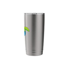 Earth Day Restore Earth Sea Turtle Art Save the Planet Tee Stainless Steel Insulated Tumbler