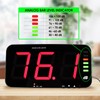 Decibel Meter 13 Inches Wall Hanging Sound Level Meter Data