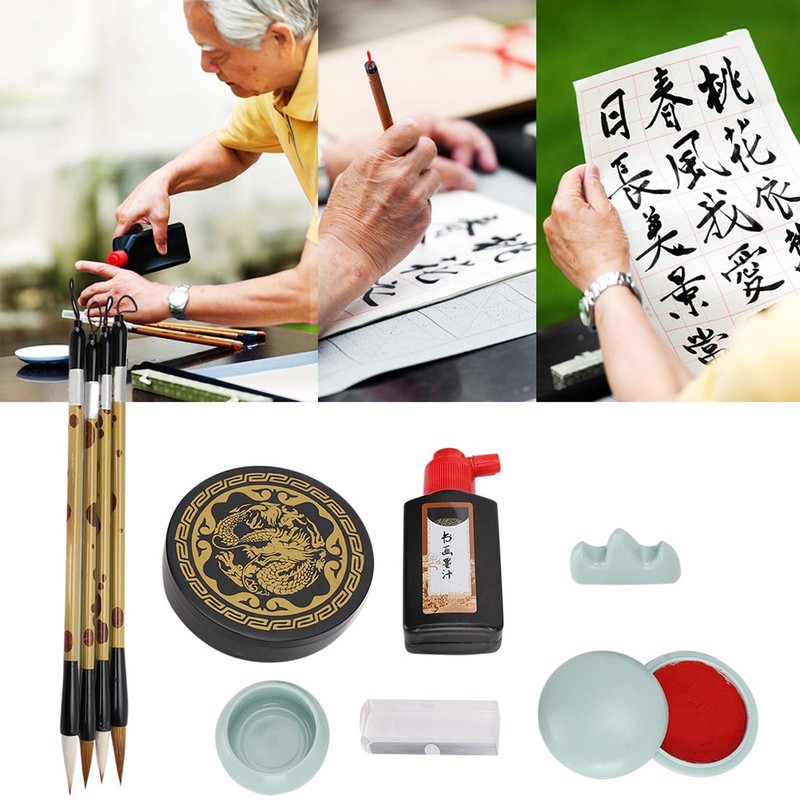 Brush Calligraphy Set Brushes Repeated Use Student Beginner Practice Practical