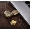 Auspicious - Unidad flash USB de metal con estilo chino