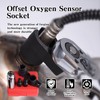 Rlokciy 5-Piece Forged O2 Oxygen Sensor Socket & Thread Chaser