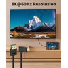 Maxhood Ultra Thin Short Micro HDMI to HDMI Cable 0.3M,