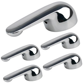 H79 Faucet Handle Compatible with Delta Tub & Shower Single Metal Lever Handle, Shower Handle Replacement for Delta 1300/1400 Series Tub Faucet, Shower Replacement Parts with Screw & Wrench - 5 Pack