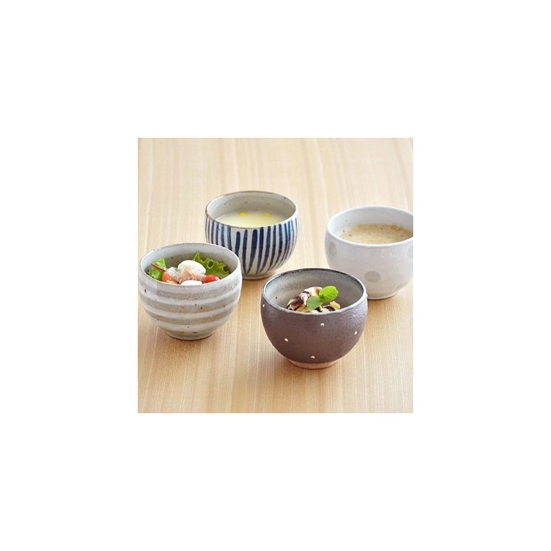 Tableware East Earth Loose Bowl, 3.9 inches (9.8 cm), Yuki