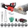iMounTEk 12In Electric Cordless Chainsaw Portable Chainsaw Tree Trimming Cutting