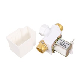 HEALLILY Water Electric Solenoid Valve Brass Solar Solenoid Dc12v Practical Easy Maintenance Versatile Use