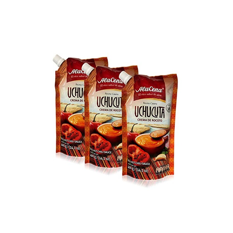AlaCena Crema de Rocoto Uchucuta 400 gr. - Red Hot