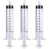 TOUFEIYUAN 注射器 10ml シリンジ 3個 き パック 液体測定シリンジツール 、個別に密封された。プラスチックオ 猫