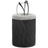 Mkono Plush Lined Eyeglasses Holder Protective Glasses Holder Stand Case