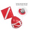 PVC Diving Surface Marker Inflatable Signal Floater Dive Bouy Ball