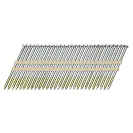 Metabo HPT Framing Nails | 2-3/8 In. x .113 | 21 Degree | Smooth Shank | Plastic Collated | Round Head | Electro Galvanized | 5,000 Count | 10104HPT