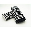 Lex's Linens Pack of 2 Black & White Stripe Multi