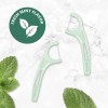 300 CT Plackers Micro Mint Dental Floss Tooth Picks Plastic