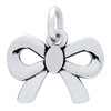 CloseoutWarehouse Sterling Silver Ribbon Bow Charm