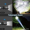 BERCOL Rechargeable Flashlights High Lumens, 90000 Lumens Super Bright LED