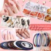 Vaduma Kit De Arte De Uñas, Pinceles Decorar Manicura Decoración