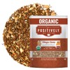 Organic Positively Tea Company, Ginger Snap Rooibos Tea, Loose Leaf,