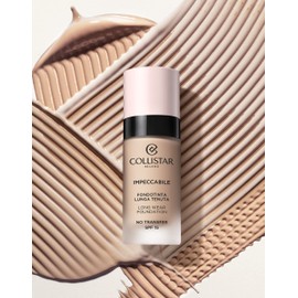 Collistar Inevitable Foundation, Long Lasting, No Transfer, SPF 15, Instant Moisture & Up to 120 Hours, Natural Matte Finish, Second Skin Optics, Modulable Coverage, 30ml