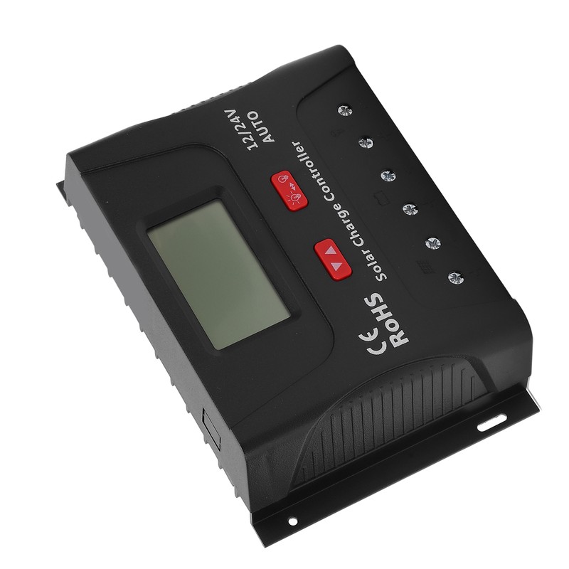 Solar Charge Controller Intelligent PWM 12V 24V Auto Identification 50A