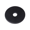 Sysarua 100pcs Fender Washers 1/4-in I.D. x 1-1/4-in O.D., Black