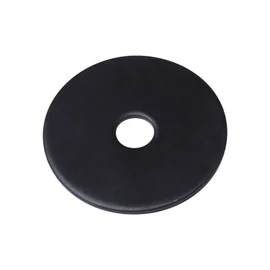Sysarua 100pcs Fender Washers 1/4-in I.D. x 1-1/4-in O.D., Black Oxide, 18-8 (304) Stainless Steel Flat Washer