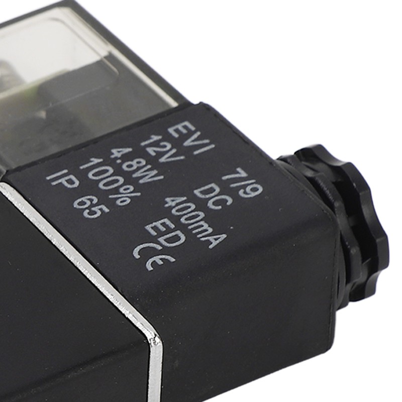 1/4in NPT Pneumatic Solenoid Valve 2 Position 3 Way IP65