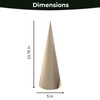 Paper Mache Cones Bulk Set Large Quantity- 13.75 x 5