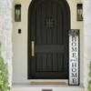 Welcome Sign for Front Porch Decor - Charming Home Sweet